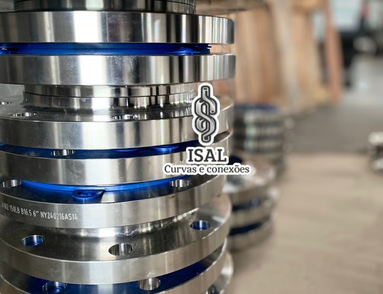 Flanges em aço inox